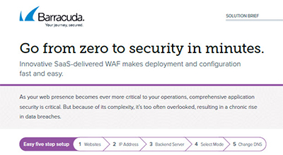 Barracuda WAF-as-a-Service: Go from zero to security in minutes thumbnail