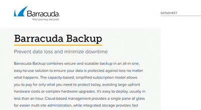 Barracuda backup thumbnail