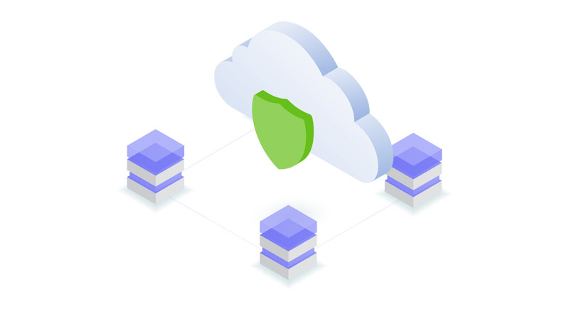 3d illustration of a cloud with green 3d shield, Solution Brief: Manage data that's fragmented across clouds thumbnail