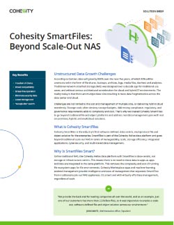 Cohesity Smartfiles Thumbnail