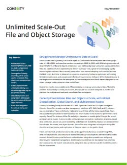 Unlimited Scale-Out File and Object Storage Thumbnail
