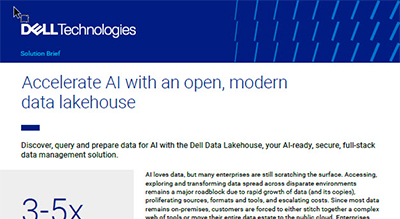 Introducing the Dell Data Lakehouse for AI thumbnail