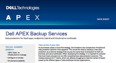 Dell APEX Backup Services thumbnail