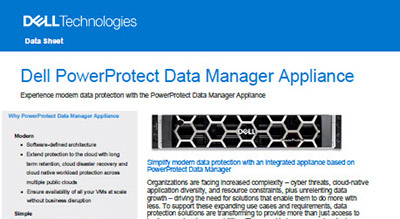 Dell PowerProtect Data Manager Appliancethumbnail