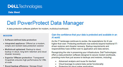 Dell PowerProtect Data Manager thumbnail