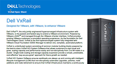 Dell VxRail, the only jointly engineered HCI thumbnail
