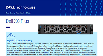 Dell XC Plus specifications thumbnail