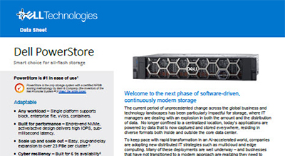 Dell PowerStore: the smart choice for all-flash storage thumbnail