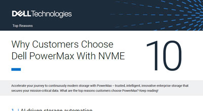 Why Customers Choose Dell PowerMax With NVME thumbnail