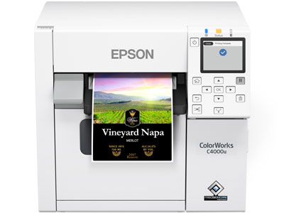ColorWorks label printer