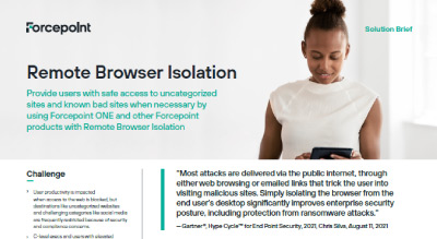Forcepoint Remote Browser Isolation thumbnail