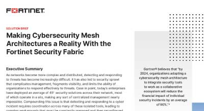 Fortinet Security Fabric Enables Digital Innovation thumbnail