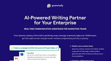 Grammarly for marketing