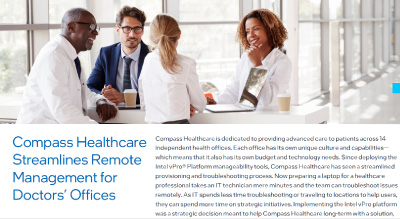 Compass Healthcare streamlines remote management for doctors’ offices thumbnail