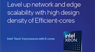 Level up network and edge scalability with E-cores thumbnail