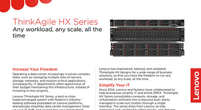 ThinkAgile HX thumbnail