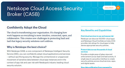Netskope Cloud Access Security Broker thumbnail