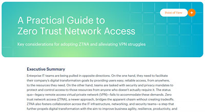 A Practical Guide to Zero Trust Network Access thumbnail