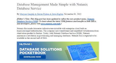 Database management made simple