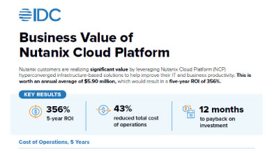 IDC/Nutanix Enterprise Cloud Solution Report - Storcom, Lombard