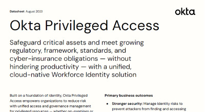 Okta Privileged Access  thumbnail