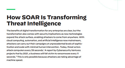 Transforming Threat Intel Management with SOAR thumbnail