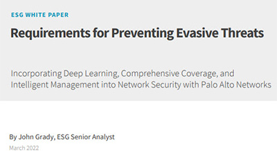 ESG White Paper: Requirements for Preventing Evasive Threats thumbnail