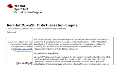 OpenShift Virtualization Engine thumbnail
