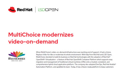 MultiChoice modernizes video streaming with Red Hat thumbnail