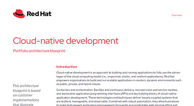 Cloud native development thumbnail