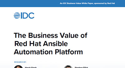 The business value of Red Hat Ansible Automation Platform thumbnail