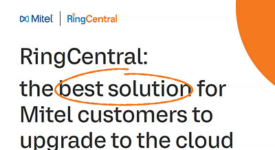 RingCentral for Mitel on-premises customers Ebook thumbnail