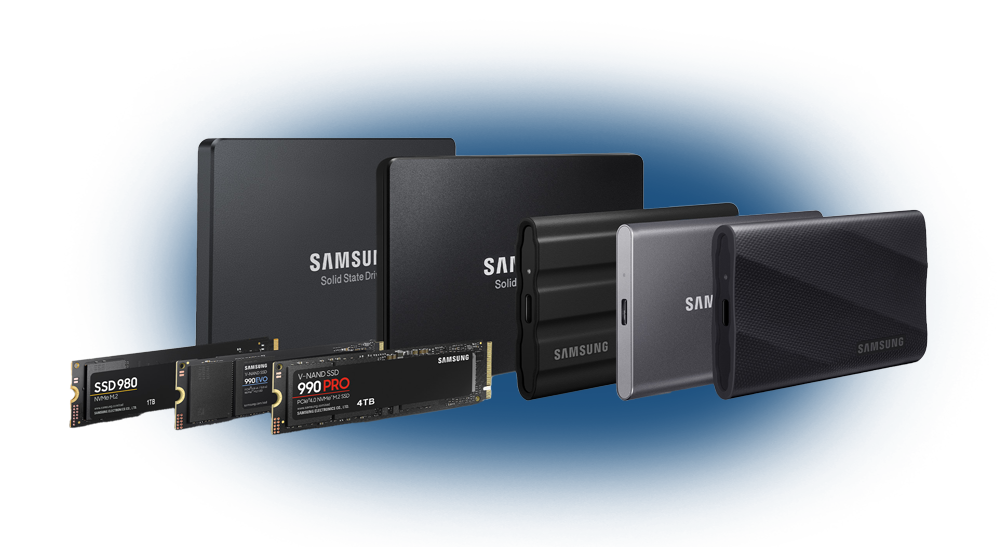 Samsung SSD products