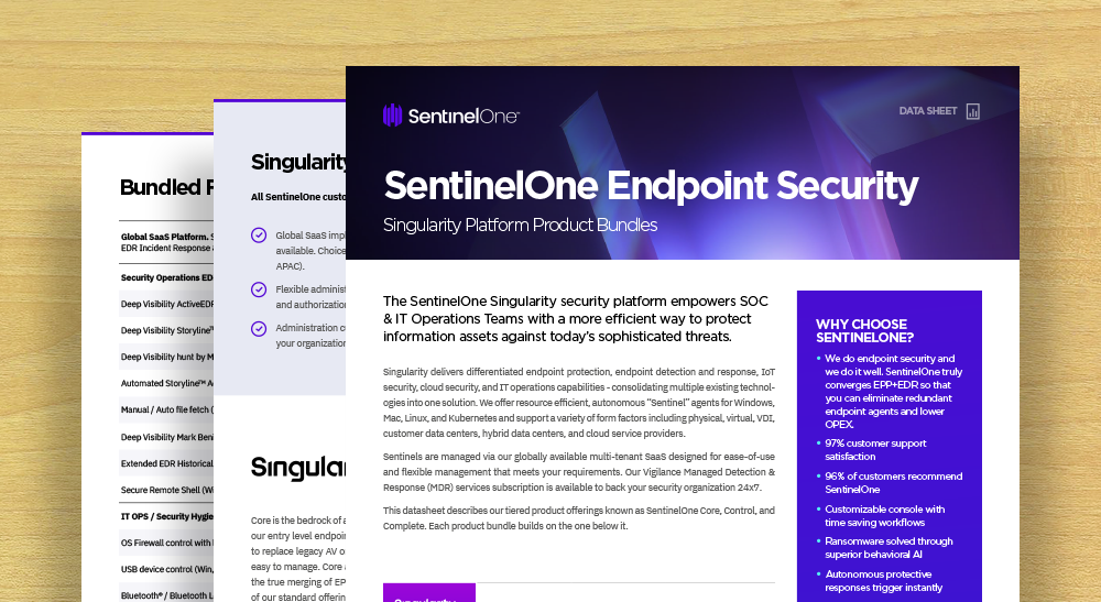 SentinelOne endpoint security thumbnail