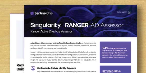 Singularity Ranger AD Assessor PDF Thumbnail