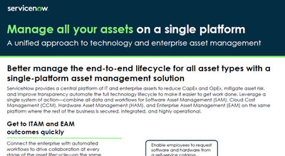 ITAM overview brief thumbnail