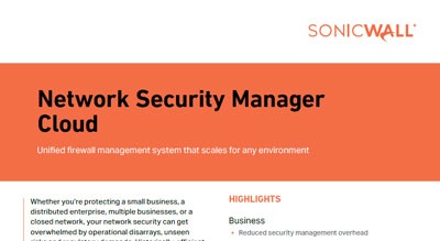 Network Security Manager Cloud thumbnail