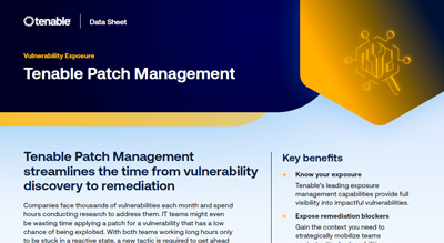 Tenable Patch Management thumbnail