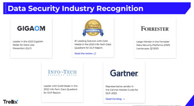 Data security industry recognition thumbnail