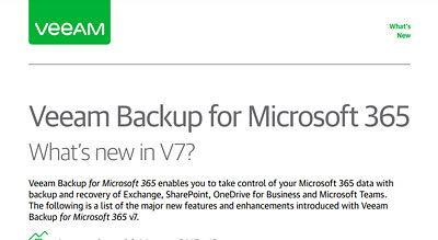 Backup for Microsoft 365 thumbnail