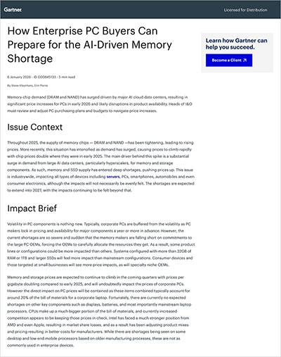 Gartner report