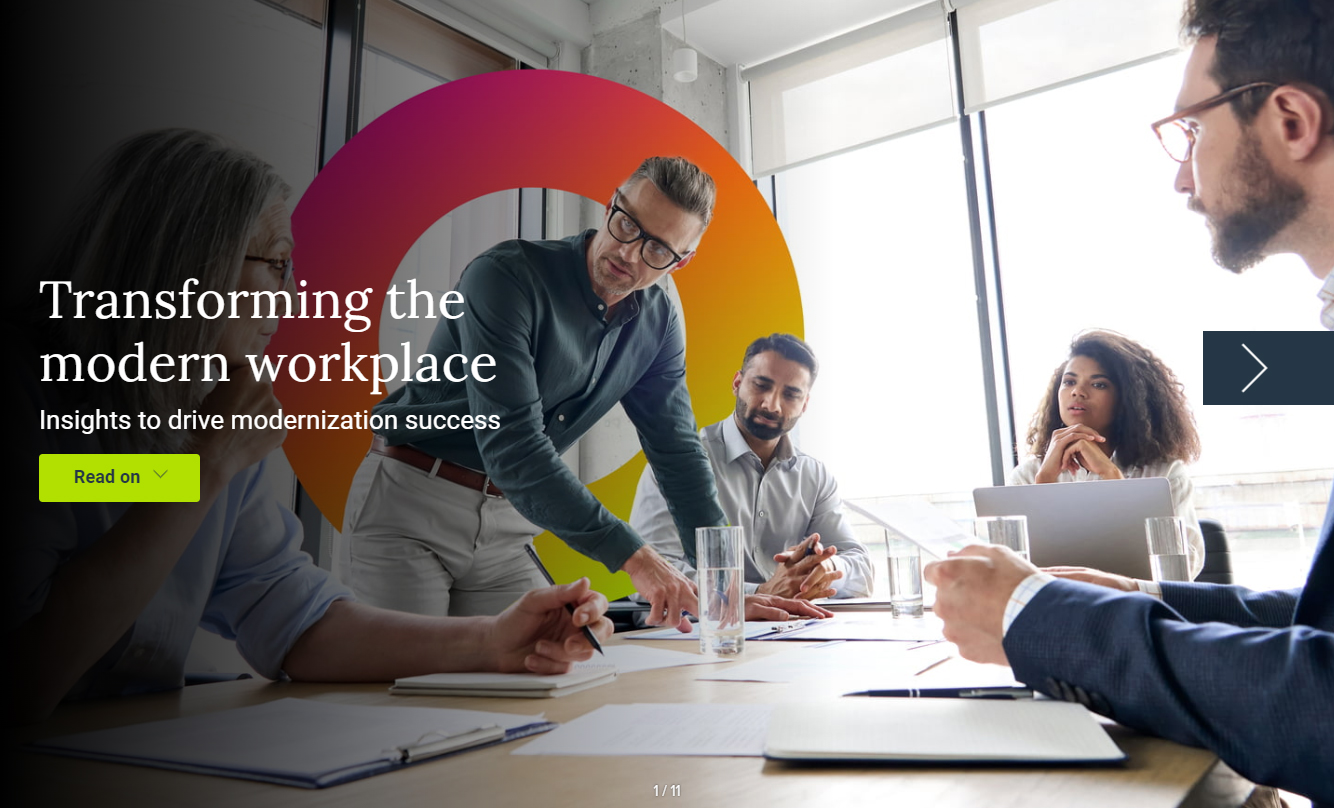 Transforming the modern workplace