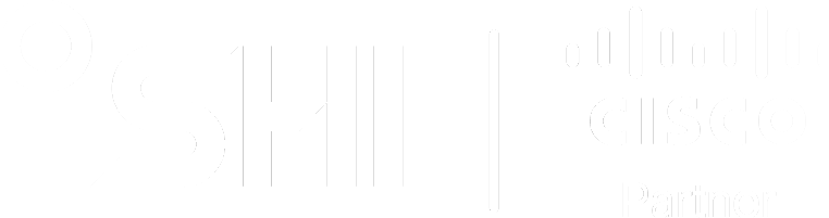 SHI and Cisco Lockup Logo