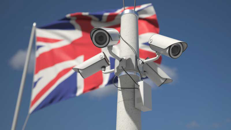 image of surveillance cameras