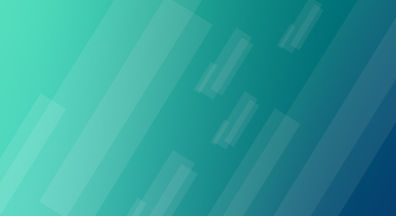 An abstract image featuring overlapping rectangles in varying shades of blue and green against a gradient background