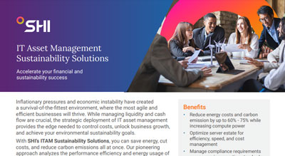 IT asset management sustainability datasheet thumbnail
