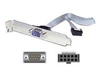C2G - Serial cable - DB-9 (M) to 10 pin IDC (F)