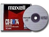 Maxell - 10 x CD-RW - 650 MB (74min) 4x