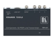 Kramer TP-41 Component Video & S/PDIF Audio over Twisted Pair Transmitter