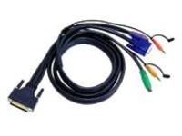 Keyboard / video / mouse / audio cable